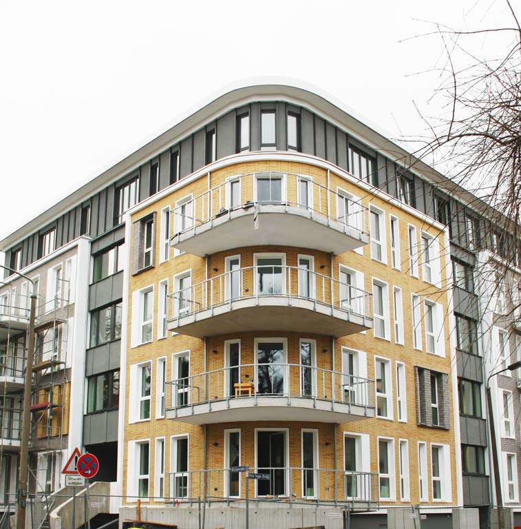 Neubau Richterstrasse Trockenbau / Fassade